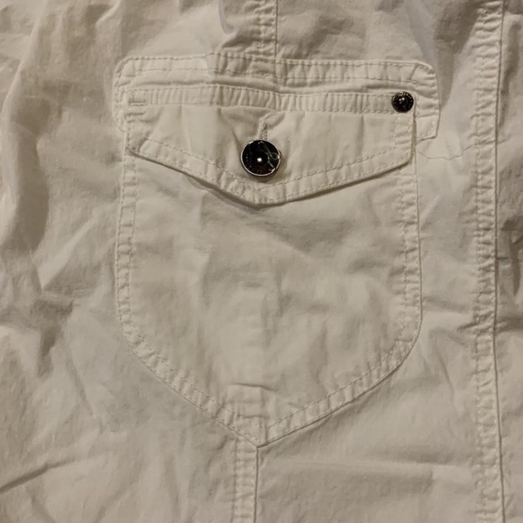 Y2K Cargo Drawstring Capris - Picture 6 of 8